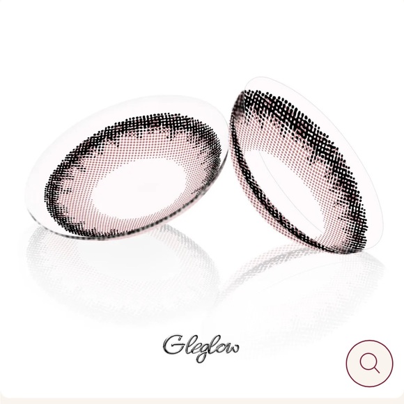 Glegow 10 Pairs Pink Contacts Lenses Brighten Dark Eyes Add Dimension and Shine - Picture 7 of 11